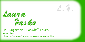 laura hasko business card